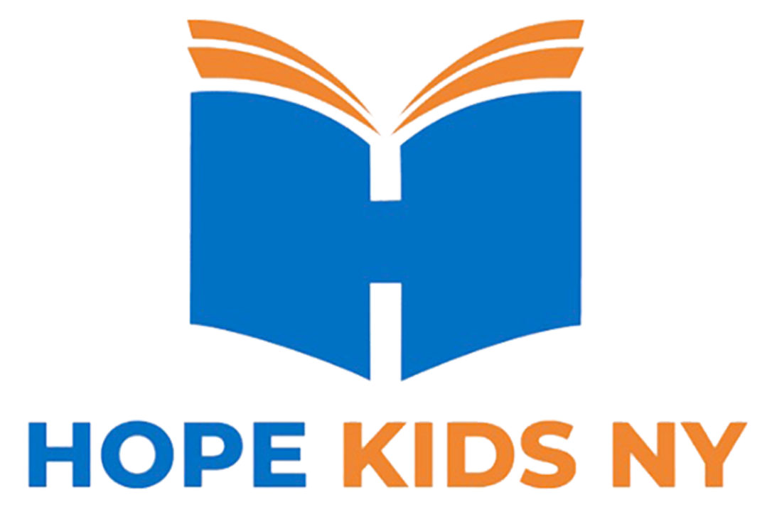 Hope Kids NY Blue and Orange Logo